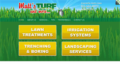 Desktop Screenshot of mattsturf.com